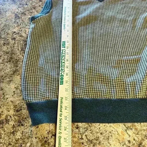 Mens Lyle and Scott Scotland 100% Combed Cotton Vest Large Gray - Picture 8 of 15